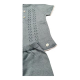 Paz Rodriguez Completo 2 Pezzi T-Shirt-Culotte per Neonato 003122672 AZZURRO PAZ RODRIGUEZ 