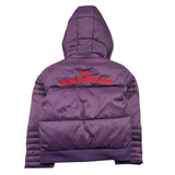 JOHN RICHMOND giubbino tinta unita con cappuccio e ricami Viola per Bambina RGA25109PI VIOLA JOHN RICHMOND 