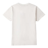 Sarabanda T-Shirt Girocollo Tinta Unita con Stampa per Bambino 0B732 BIANCO SARABANDA 