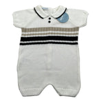 Juliana Pagliaccetto Mezza Manica Tinta Unita per Neonato 25161 PANNA JULIANA 