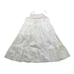 4Giveness Abito Tinta Unita Traforato per Bambina FGCG3992 BIANCO 4GIVENESS 