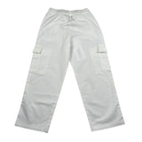 Dondup Pantalon Tinta Unita con Elaatico In Vita per Bambino DMPA041 BIANCO DONDUP 
