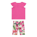 Guess Completo 2 Pezzi Leggins-T-Shirt  per Neonata K5GG02K6YW4N FUXIA GUESS 