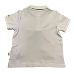 Boss Polo Mezza Manica Tinta Unita per Neonato J52100 BIANCO BOSS 