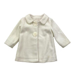 LIU JO cappotto tinta unita con ricami Panna per Neonata HF4016XX PANNA LIU JO 