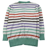 Just Cavalli Cardigan Fantasia A Righe Lurex per Bambina JGP2614CD MULTICOLOR JUST CAVALLI 