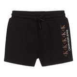 Calvin Klein Short Tuta tinta unita con Elastico In Vita Nero per Bambina SHCL NERO CALVIN KLEIN 