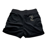 Juicy Couture Short In Velluto Tinta Unita per Bambina JBX6516 NERO JUICY COUTURE 