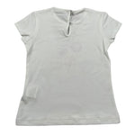 J.O. Milano T-Shirt Girocollo tinta unita con Stampa Bianco per Bambina 576Q5J BIANCO J.O. MILANO 