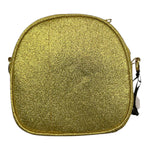GAELLE borsa tinta unita con tracolla e glitter Oro per Bambina 2745BP00158 ORO GAELLE 