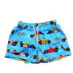 Saint Barth Costume Tinta Unita con Stampa per Bambino SPEED AZZURRO SAINT BARTH 