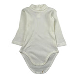 Babyvip Body Tinta Unita Mezzo Collo per Neonata T7195 PANNA BABYVIP 