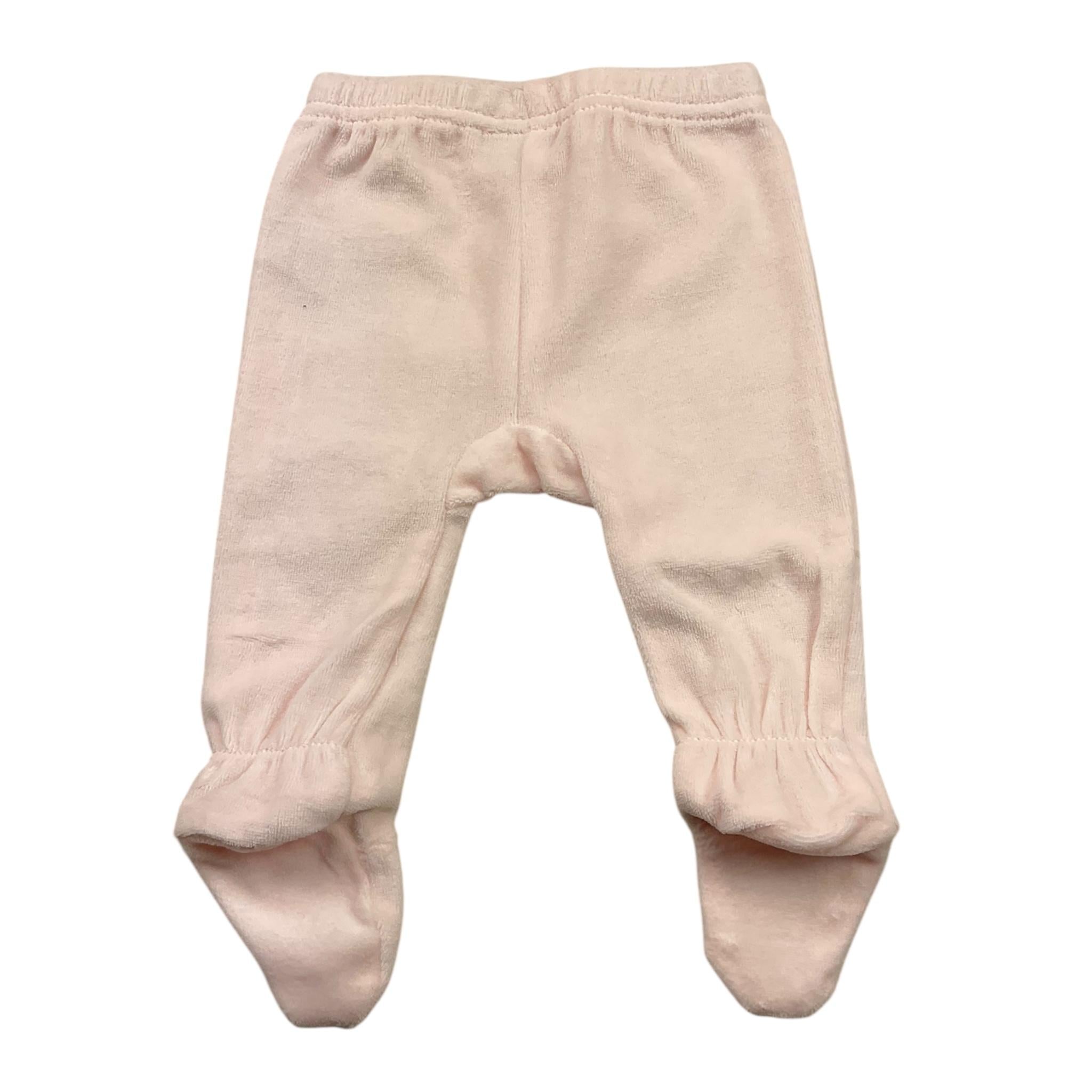 YATSI BABY completo maglia-ghettina tinta unita Rosa per Neonata 24200238 ROSA YATSI BABY 