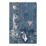 GUESS abito in denim tinta unita manica lunga Azzurro per Bambina J4YK26D4WF0 AZZURRO GUESS 