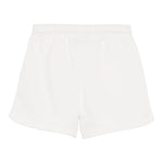 Moschino Short Tuta Tinta Unita con Loog per Bambina HDQ01M BIANCO MOSCHINO 