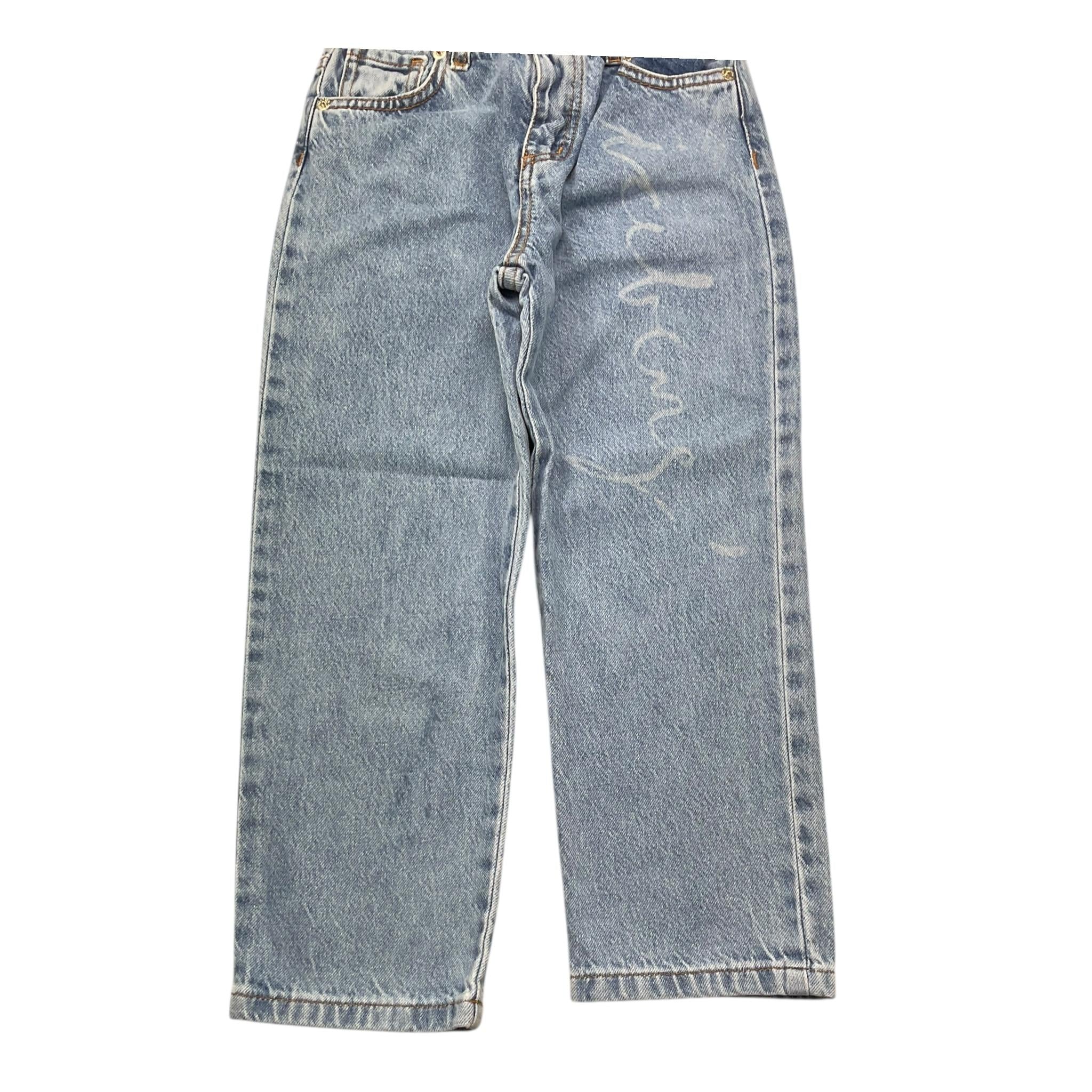 Iceberg Jeans Tinta Unita con Elastico In Vita per Neonato PTICE5157B AZZURRO ICEBERG 