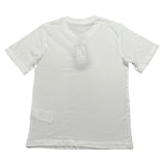 Diadora T-Shirt Girocollo Tinta Unita con Stampa per Bambino 102181707 BIANCO DIADORA 