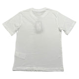 Diadora T-Shirt Girocollo Tinta Unita con Stampa per Bambino 102181707 BIANCO DIADORA 