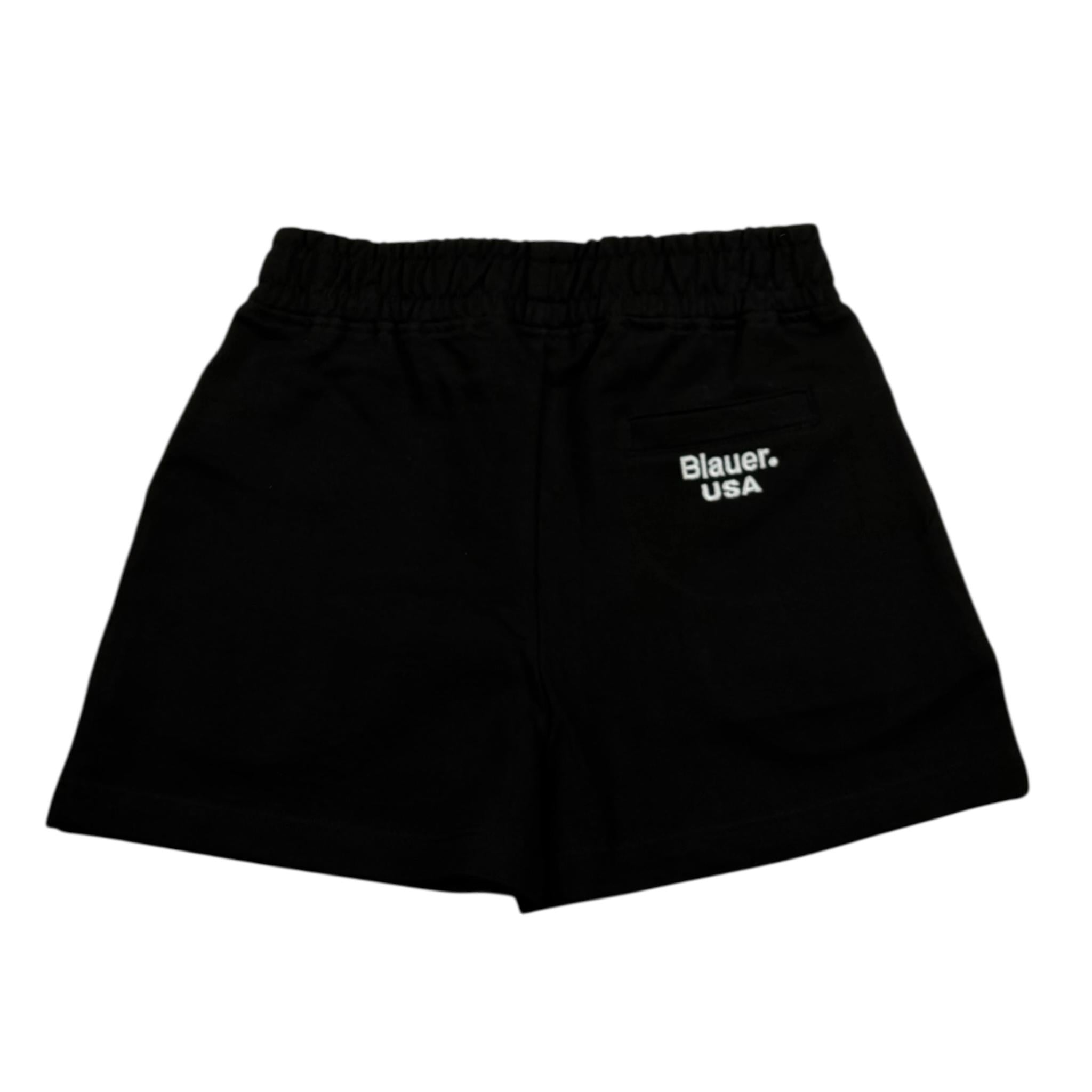 Blauer Short In Tuta Tinta Unita con Elastico In Vita per Bambina 25SBLGP05549X NERO BLAUER 