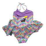 F**K Costume Intero Multicolor con Fantasia per Neonata FJ25B2A13MKX51 LILLA F**K 