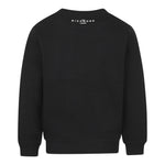 John Richmond Felpa Chiusa Girocollo Tinta Unita con Logo per Bambino RBP25005FE NERO JOHN RICHMOND 