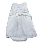 Bear Pagliacetto Tinta Unita con Fiocco per Neonata PCC3 BIANCO BEAR 