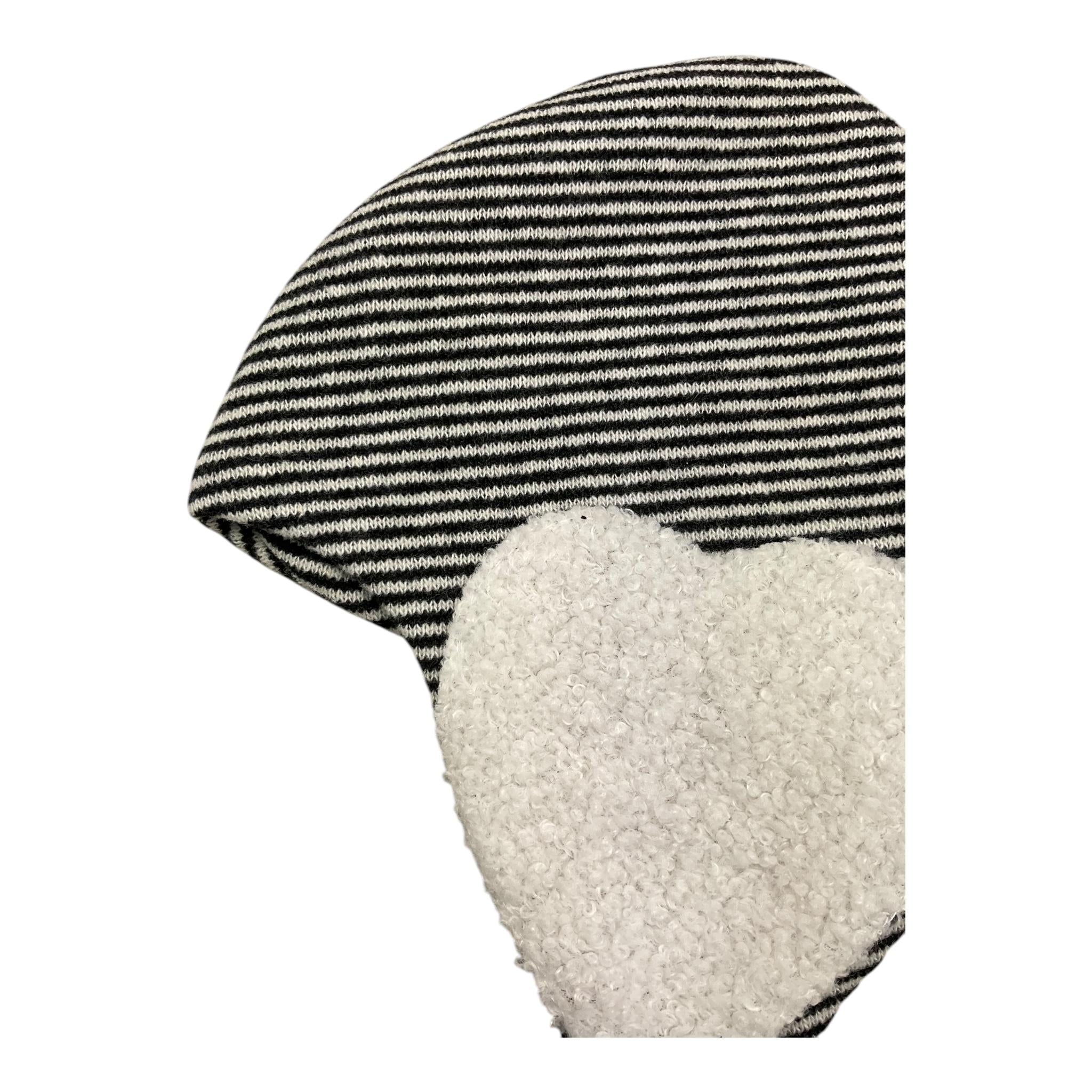 LALALU' cappello fantasia a righe Nero per Bambina CAL8NJ NERO LALALU' 