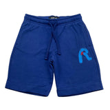 Replay Bermuda In Tuta Tinta Unita con Logo per Bambino SB9526 BLU REPLAY 