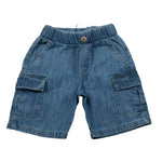 J.O. Milano Bermuda Tinta Unita In Denim per Bambino 574N1 AZZURRO J.O. MILANO 