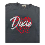 DIXIE shirt girocollo tinta unita con stampe in contrasto Nero per Bambina LB60030G34 NERO DIXIE 