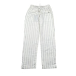 Please Pantalone Tinta Unita con Fantasia A Righe per Bambino PE75131B73 PANNA PLEASE 