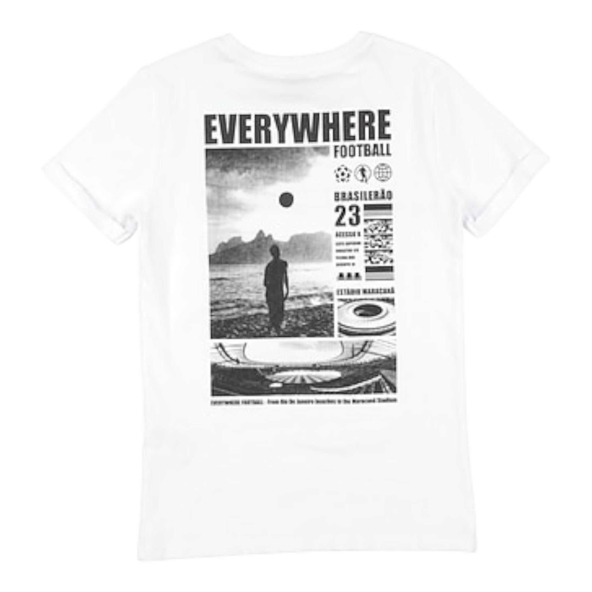 Bikkembergs T-Shirt Girocollo Tinta Unita con Logo per Bambino BK1452 BIANCO BiKKEMBERGS 