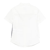 Fay Camicia Tinta Unita con Panciotto Incorporato Fantasia A Righe per Neonato FW5P41 BIANCO FAY 