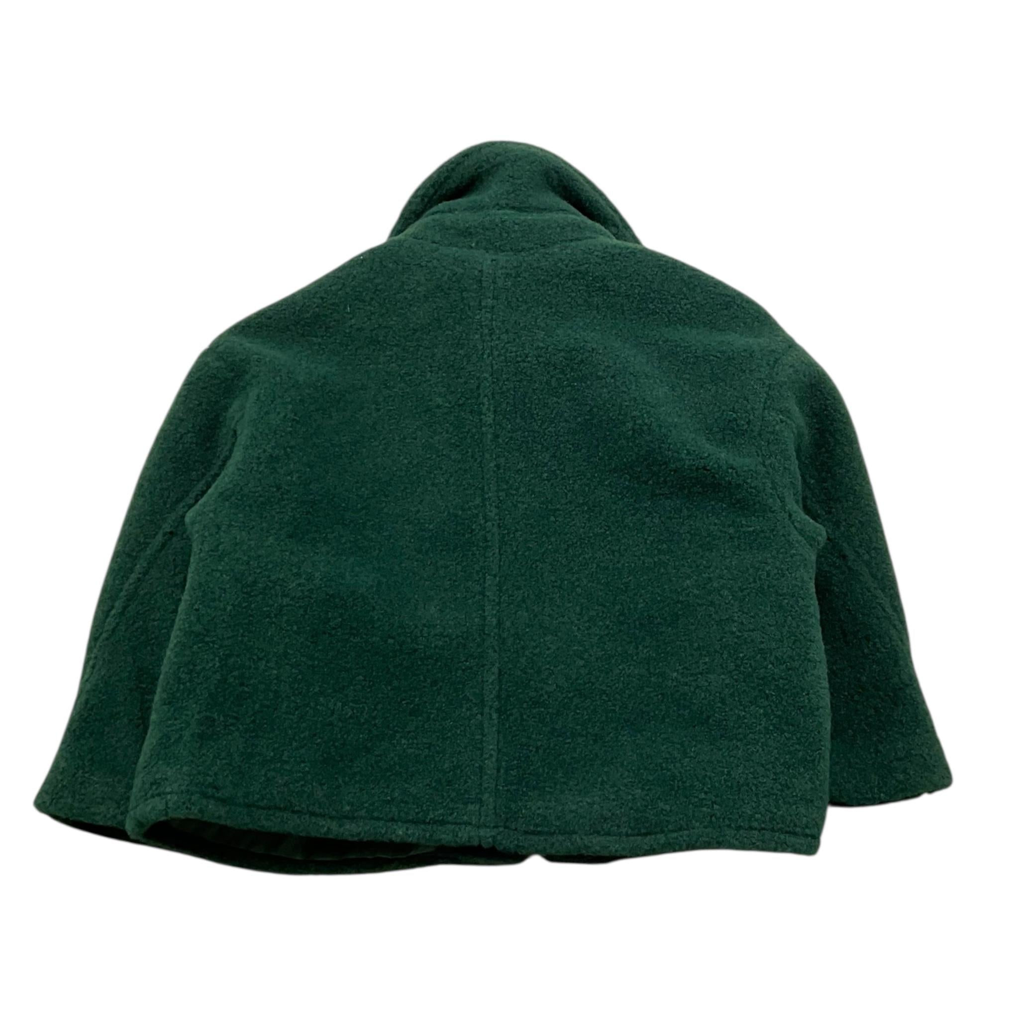 PICCOLA LUDO giubbino modello cappotto tinta unita con bottoni Verde per Bambina BS9WB018X VERDE PICCOLA LUDO 