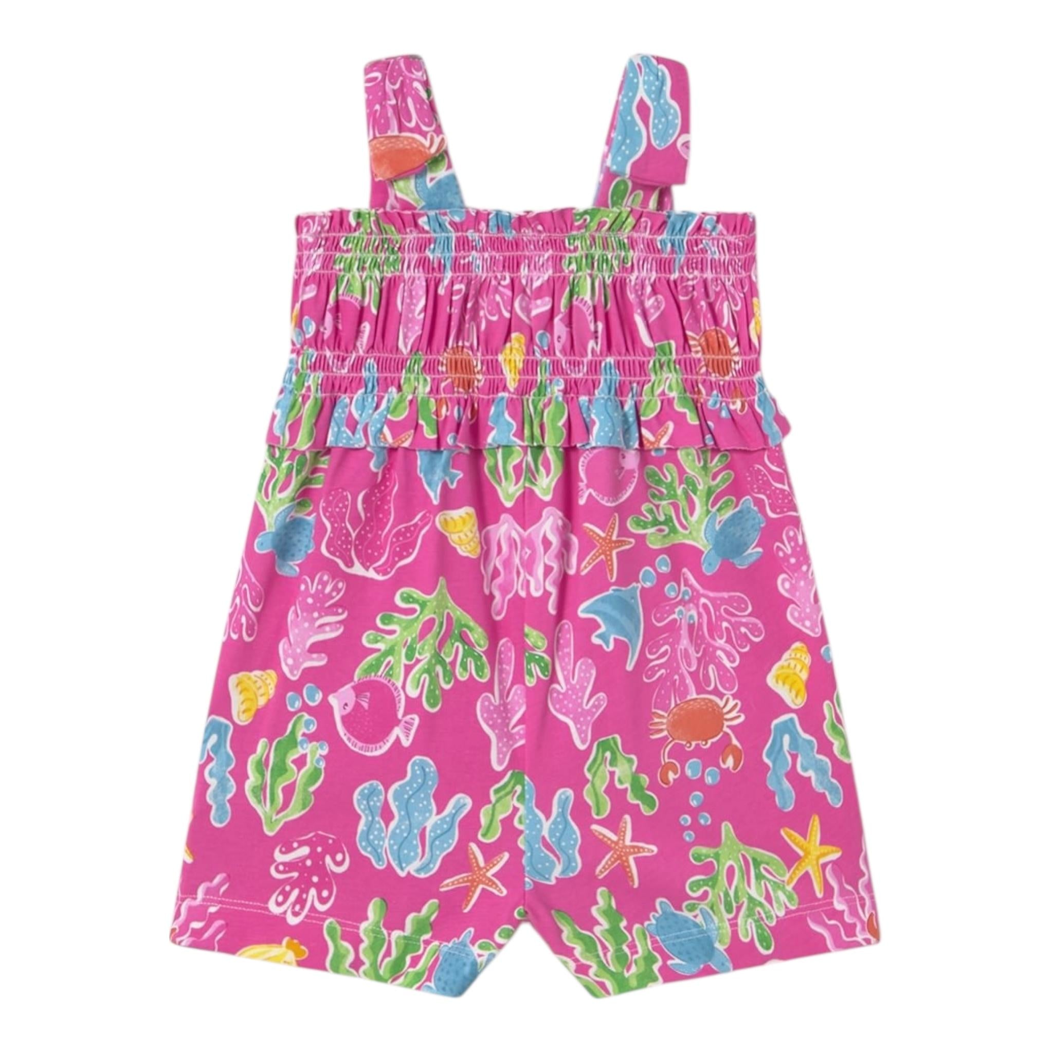 Mayoral Tuta Intera Giromanica Tinta Unita per Neonata 1839X FUXIA MAYORAL 