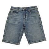 Tommy Hilfiger Bermuda In Denim Tinta Unita per Bambino KB0KB08848 AZZURRO TOMMY HILFIGER 