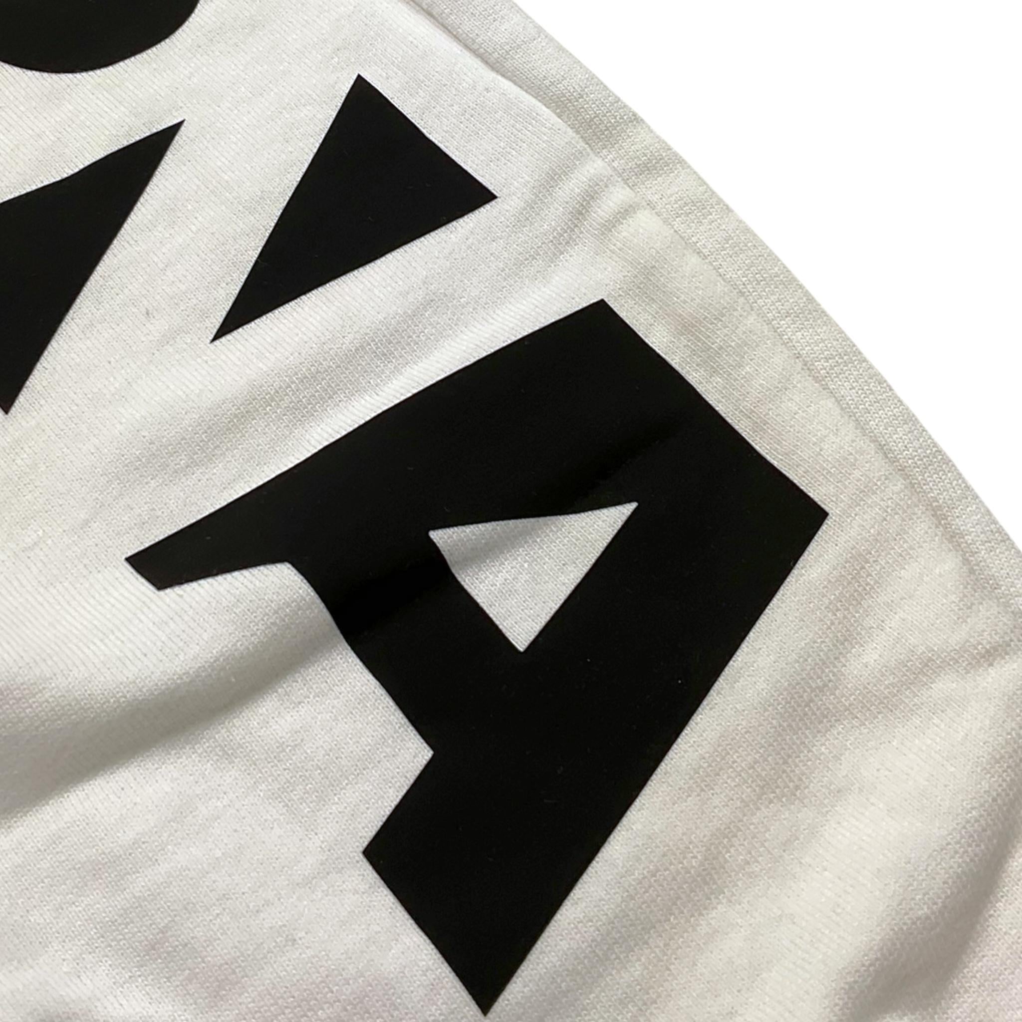 Berna Pantalone Tinta Unita Modello Tuta con Stampa per Bambino 23514 BIANCO BERNA 