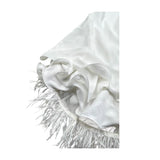 Vicolo Abito Giromanica Tinta Unita con Sottoveste per Bambina 3146V00286 BIANCO VICOLO 