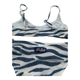 Saint Barth Costume 2 Pezzi Fascia-Mutandina per Bambina PALOMAA BLU SAINT BARTH 