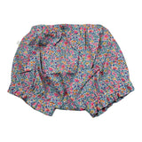 Laranjinha Coulotte Tunta Unita con Stampa Fiori per Neonata 92908V5864R65 BIANCO LARANJINHA 