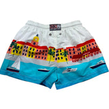 Saint Barth Costume Stampa Fantasia per Bambino HAITII MULTICOLOR SAINT BARTH 