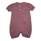 Maglifici di Verona Pagliaccetto Tinta Unita In Maglia per Neonata 0453244 ROSA MAGLIFICI DI VERONA 