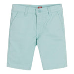 Levi'S Bermuda Tinta Unita con Girovita Regolabile per Bambino 9EC941 AZZURRO LEVI'S 