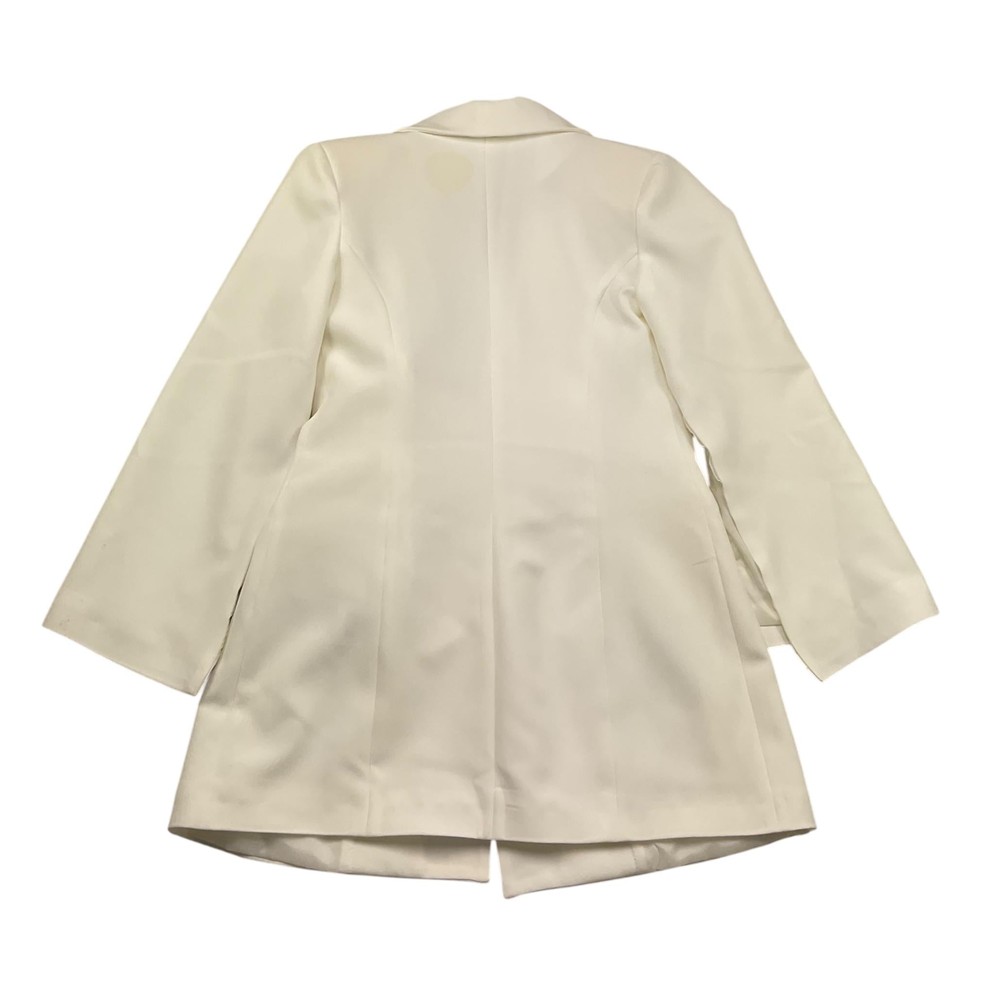 Petit Posh Giacca Tinta Unita Doppiopetto per Bambina GFJS25047GC PANNA PETIT POSH 