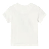 Mayoral T-Shirt Girocllo Tinta Unita con Stampa per Neonato 1062X BIANCO MAYORAL 