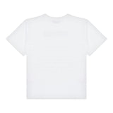 Moschino T-Shirt Girocollo Tinta Unita con Stampa per Bambino HQM050X BIANCO MOSCHINO 