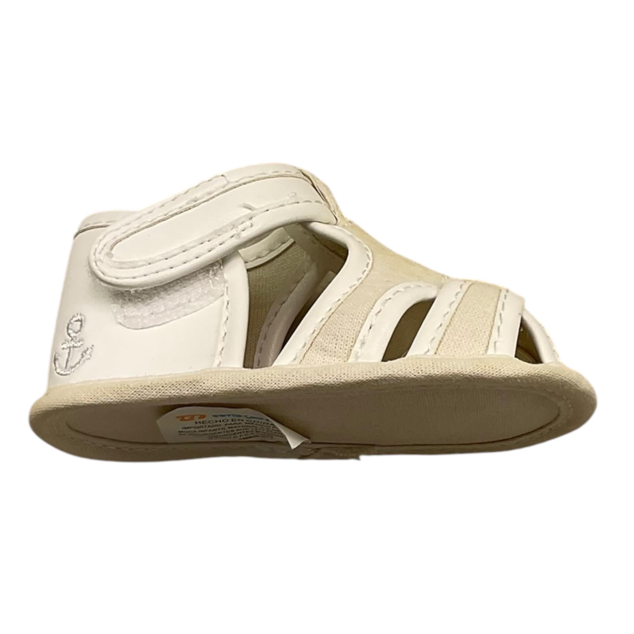 Mayoral Sandali Tinta Unita con Strappo per Neonato 9219 PANNA MAYORAL 