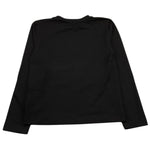 JOHN RICHMOND shirt girocollo tinta unita con stampa brillantinata Nero per Bambina RGA25182TS NERO JOHN RICHMOND 