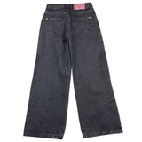 JOHN RICHMOND jeans tinta unita modello palazzo Nero per Bambina RGA25083JE NERO JOHN RICHMOND 