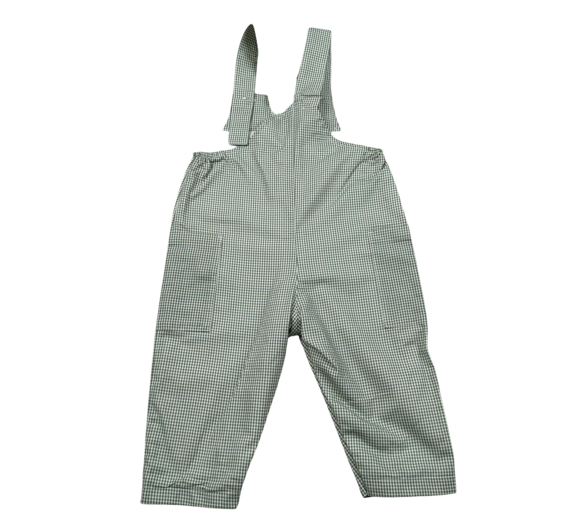 Wedoble Salopette Fantasia Quadretti per Neonato V2507910X VERDE WEDOBLE 